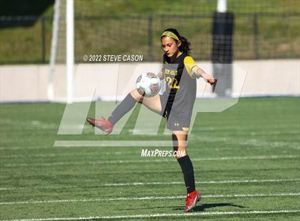 Thumbnail 3 in Ben Holt College Prep Academy vs. Mariposa County (CIF SJS D6 Finals) photogallery.