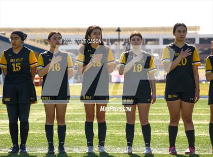 Thumbnail 3 in Ben Holt College Prep Academy vs. Mariposa County (CIF SJS D6 Finals) photogallery.