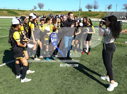 Thumbnail 3 in Ben Holt College Prep Academy vs. Mariposa County (CIF SJS D6 Finals) photogallery.