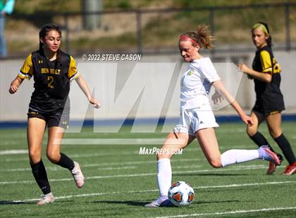 Thumbnail 1 in Ben Holt College Prep Academy vs. Mariposa County (CIF SJS D6 Finals) photogallery.