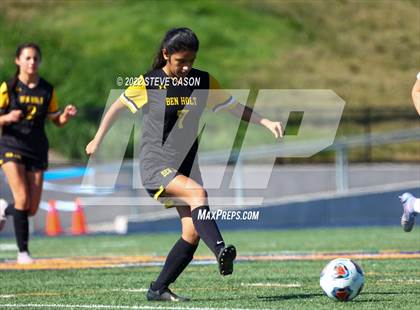 Thumbnail 1 in Ben Holt College Prep Academy vs. Mariposa County (CIF SJS D6 Finals) photogallery.