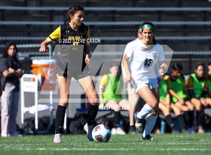 Thumbnail 2 in Ben Holt College Prep Academy vs. Mariposa County (CIF SJS D6 Finals) photogallery.