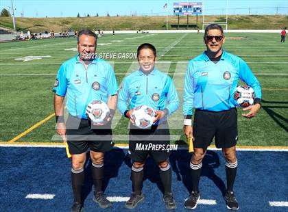 Thumbnail 3 in Ben Holt College Prep Academy vs. Mariposa County (CIF SJS D6 Finals) photogallery.