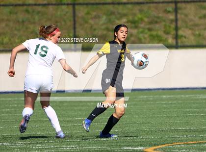 Thumbnail 3 in Ben Holt College Prep Academy vs. Mariposa County (CIF SJS D6 Finals) photogallery.