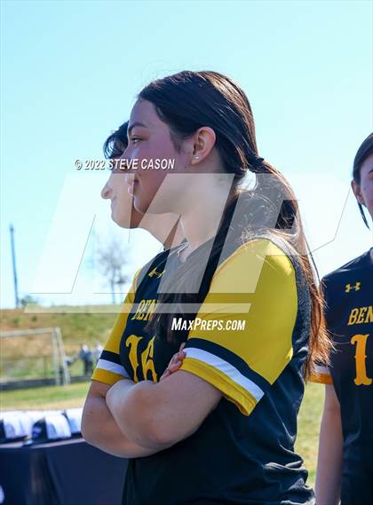 Thumbnail 3 in Ben Holt College Prep Academy vs. Mariposa County (CIF SJS D6 Finals) photogallery.