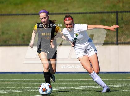 Thumbnail 1 in Ben Holt College Prep Academy vs. Mariposa County (CIF SJS D6 Finals) photogallery.