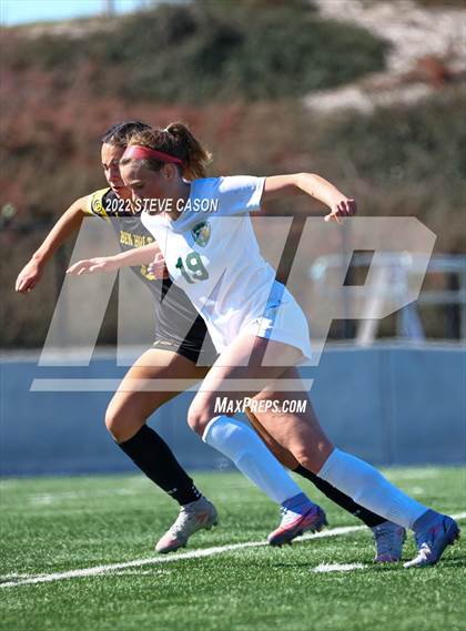 Thumbnail 1 in Ben Holt College Prep Academy vs. Mariposa County (CIF SJS D6 Finals) photogallery.