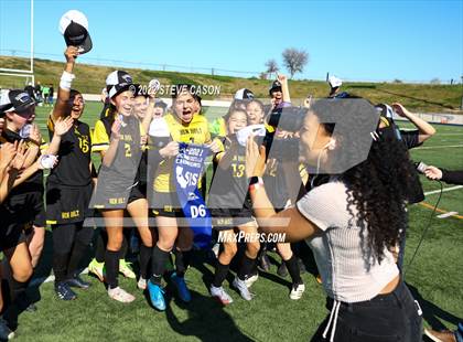 Thumbnail 3 in Ben Holt College Prep Academy vs. Mariposa County (CIF SJS D6 Finals) photogallery.
