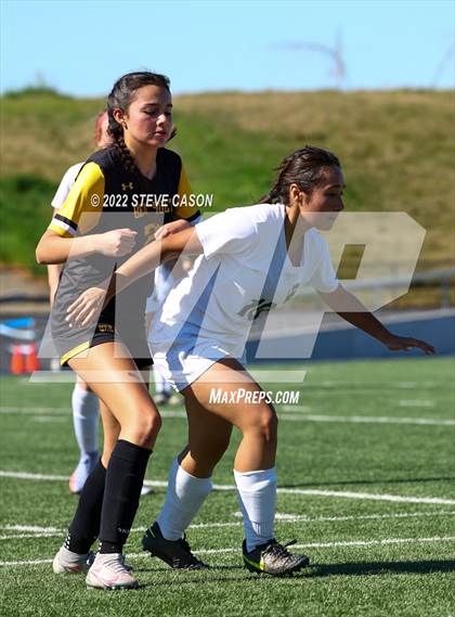 Thumbnail 2 in Ben Holt College Prep Academy vs. Mariposa County (CIF SJS D6 Finals) photogallery.