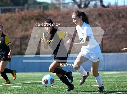 Thumbnail 3 in Ben Holt College Prep Academy vs. Mariposa County (CIF SJS D6 Finals) photogallery.