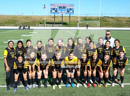 Thumbnail 1 in Ben Holt College Prep Academy vs. Mariposa County (CIF SJS D6 Finals) photogallery.