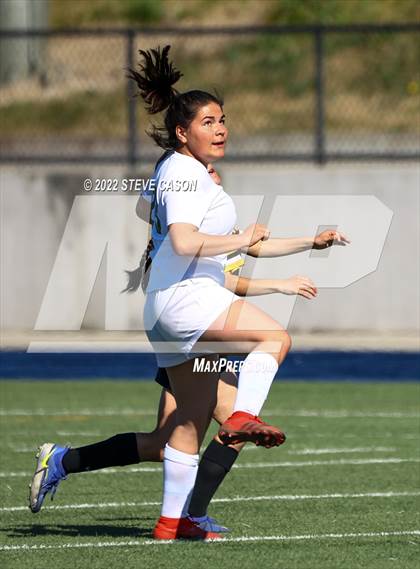 Thumbnail 3 in Ben Holt College Prep Academy vs. Mariposa County (CIF SJS D6 Finals) photogallery.