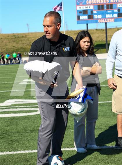 Thumbnail 3 in Ben Holt College Prep Academy vs. Mariposa County (CIF SJS D6 Finals) photogallery.