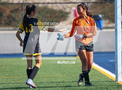 Thumbnail 3 in Ben Holt College Prep Academy vs. Mariposa County (CIF SJS D6 Finals) photogallery.