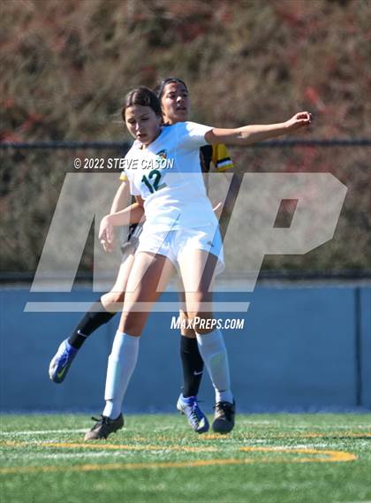Thumbnail 2 in Ben Holt College Prep Academy vs. Mariposa County (CIF SJS D6 Finals) photogallery.