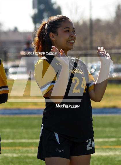 Thumbnail 1 in Ben Holt College Prep Academy vs. Mariposa County (CIF SJS D6 Finals) photogallery.