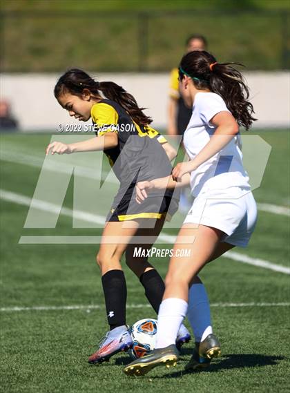 Thumbnail 3 in Ben Holt College Prep Academy vs. Mariposa County (CIF SJS D6 Finals) photogallery.