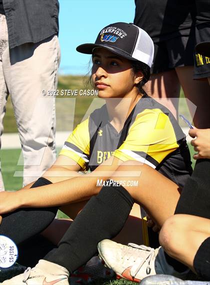 Thumbnail 3 in Ben Holt College Prep Academy vs. Mariposa County (CIF SJS D6 Finals) photogallery.