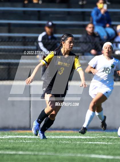 Thumbnail 3 in Ben Holt College Prep Academy vs. Mariposa County (CIF SJS D6 Finals) photogallery.