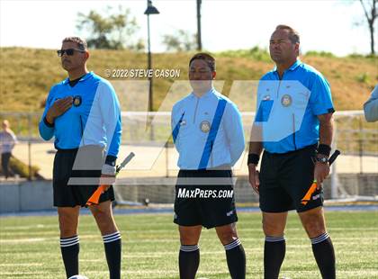 Thumbnail 3 in Ben Holt College Prep Academy vs. Mariposa County (CIF SJS D6 Finals) photogallery.