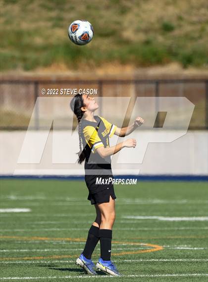 Thumbnail 1 in Ben Holt College Prep Academy vs. Mariposa County (CIF SJS D6 Finals) photogallery.