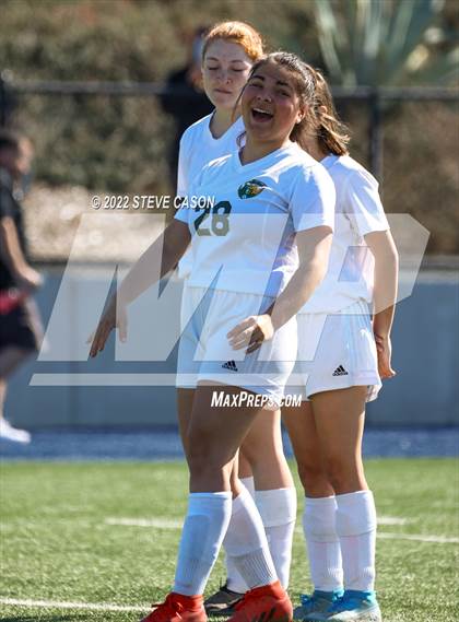 Thumbnail 2 in Ben Holt College Prep Academy vs. Mariposa County (CIF SJS D6 Finals) photogallery.