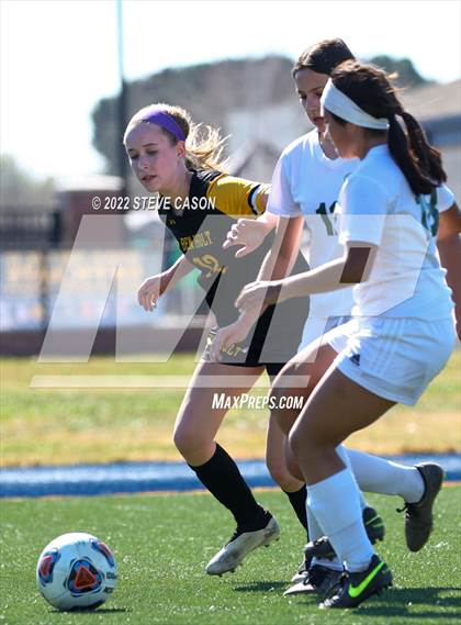Thumbnail 1 in Ben Holt College Prep Academy vs. Mariposa County (CIF SJS D6 Finals) photogallery.