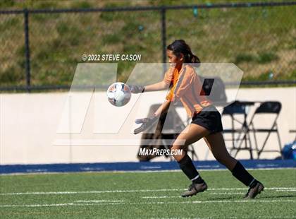 Thumbnail 2 in Ben Holt College Prep Academy vs. Mariposa County (CIF SJS D6 Finals) photogallery.