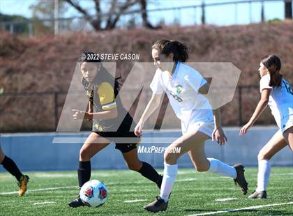 Thumbnail 2 in Ben Holt College Prep Academy vs. Mariposa County (CIF SJS D6 Finals) photogallery.