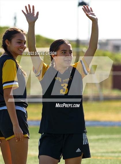 Thumbnail 2 in Ben Holt College Prep Academy vs. Mariposa County (CIF SJS D6 Finals) photogallery.