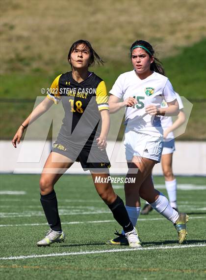 Thumbnail 1 in Ben Holt College Prep Academy vs. Mariposa County (CIF SJS D6 Finals) photogallery.