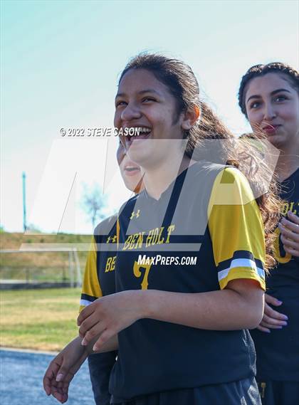 Thumbnail 2 in Ben Holt College Prep Academy vs. Mariposa County (CIF SJS D6 Finals) photogallery.