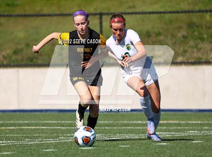 Thumbnail 3 in Ben Holt College Prep Academy vs. Mariposa County (CIF SJS D6 Finals) photogallery.