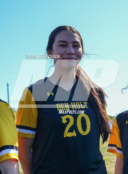 Thumbnail 2 in Ben Holt College Prep Academy vs. Mariposa County (CIF SJS D6 Finals) photogallery.