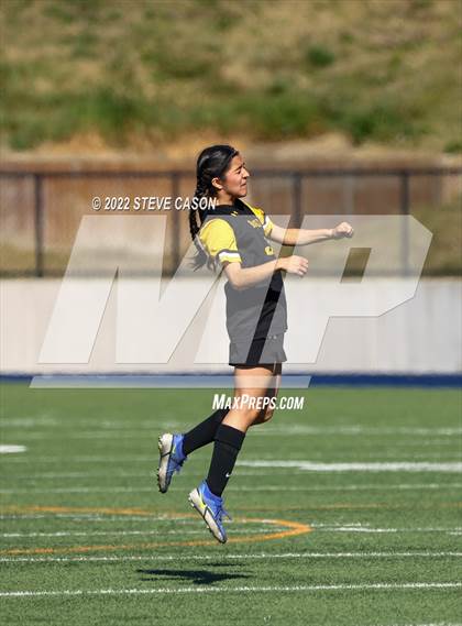 Thumbnail 2 in Ben Holt College Prep Academy vs. Mariposa County (CIF SJS D6 Finals) photogallery.