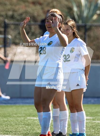 Thumbnail 1 in Ben Holt College Prep Academy vs. Mariposa County (CIF SJS D6 Finals) photogallery.