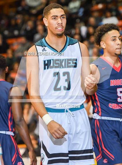 Thumbnail 3 in Sheldon @ Modesto Christian (CIF SJS D1 Final) photogallery.