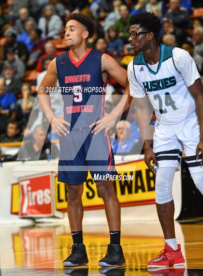 Thumbnail 1 in Sheldon @ Modesto Christian (CIF SJS D1 Final) photogallery.