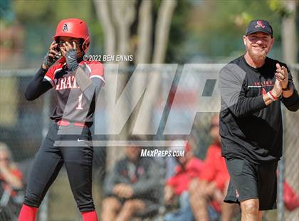Thumbnail 2 in Appling County vs Rockmart (GHSA 2A State Tournament) photogallery.