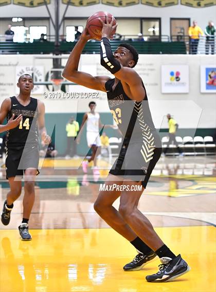 Thumbnail 3 in St. Bernard vs. Salesian College Preparatory (The Classic at Damien) photogallery.