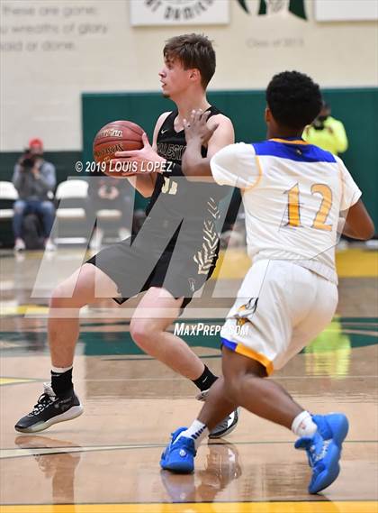 Thumbnail 2 in St. Bernard vs. Salesian College Preparatory (The Classic at Damien) photogallery.