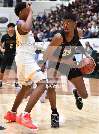 Thumbnail 3 in St. Bernard vs. Salesian College Preparatory (The Classic at Damien) photogallery.