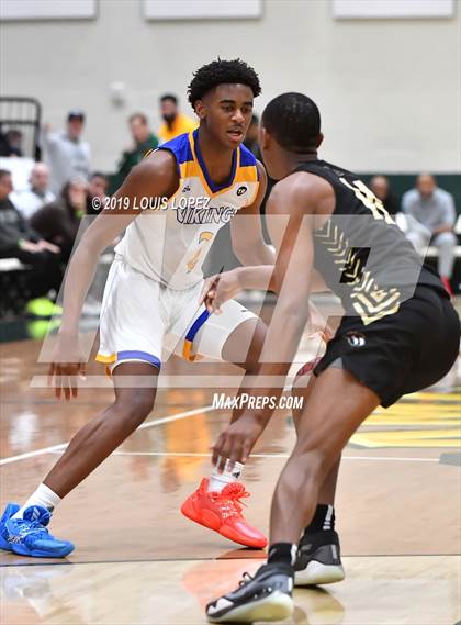 Thumbnail 3 in St. Bernard vs. Salesian College Preparatory (The Classic at Damien) photogallery.