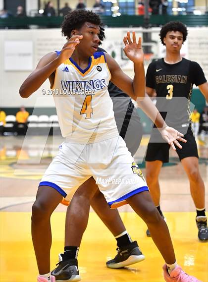 Thumbnail 1 in St. Bernard vs. Salesian College Preparatory (The Classic at Damien) photogallery.