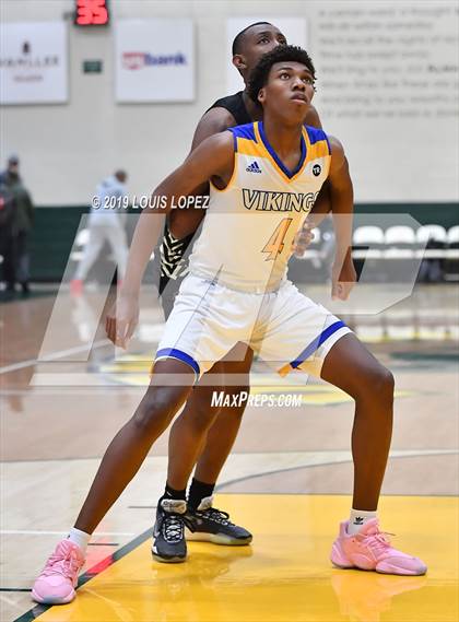 Thumbnail 1 in St. Bernard vs. Salesian College Preparatory (The Classic at Damien) photogallery.