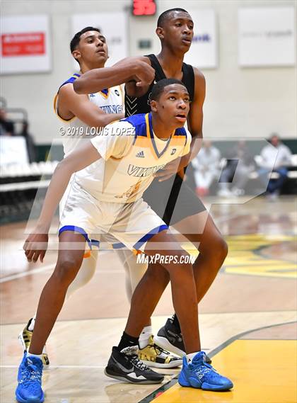 Thumbnail 1 in St. Bernard vs. Salesian College Preparatory (The Classic at Damien) photogallery.