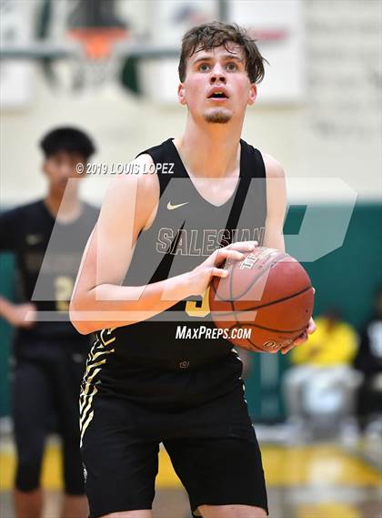 Thumbnail 2 in St. Bernard vs. Salesian College Preparatory (The Classic at Damien) photogallery.