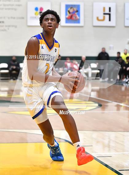 Thumbnail 2 in St. Bernard vs. Salesian College Preparatory (The Classic at Damien) photogallery.