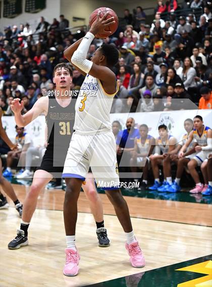 Thumbnail 2 in St. Bernard vs. Salesian College Preparatory (The Classic at Damien) photogallery.