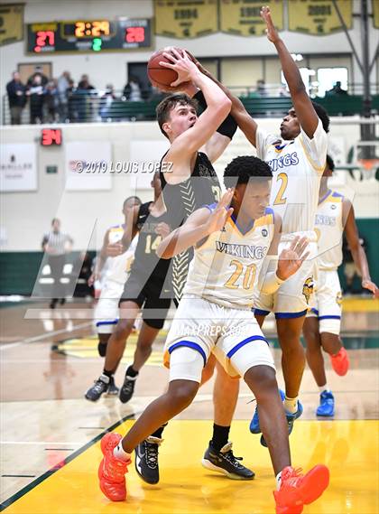 Thumbnail 1 in St. Bernard vs. Salesian College Preparatory (The Classic at Damien) photogallery.